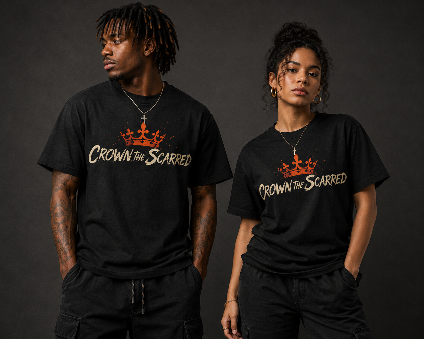 Crowned Through The Scars Tee